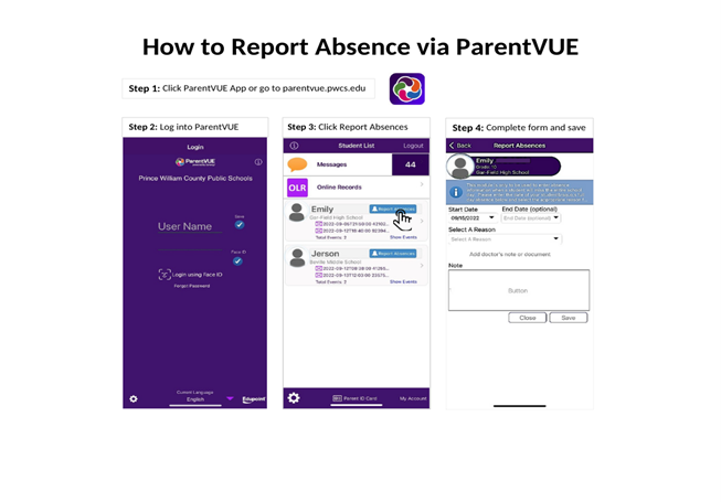 Report absence image