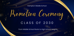 Front of Hampton Middle School